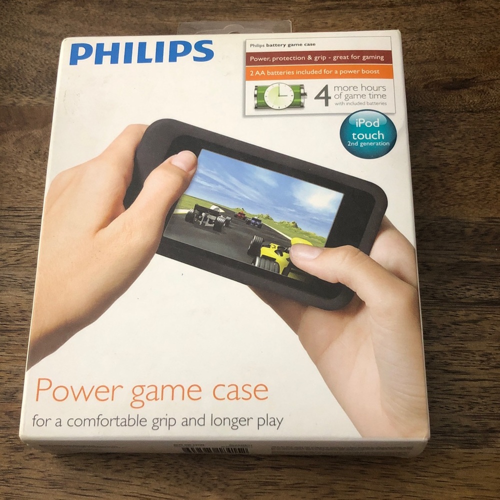 Philips Black Power Game Case for iPod touch
